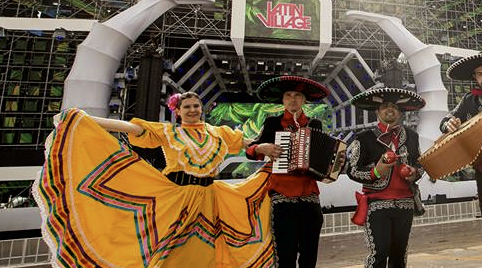 Mexicaanse dansshow