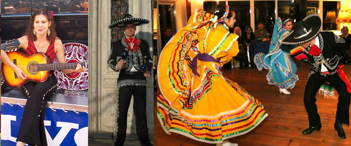 Mexico dansers en danseressen