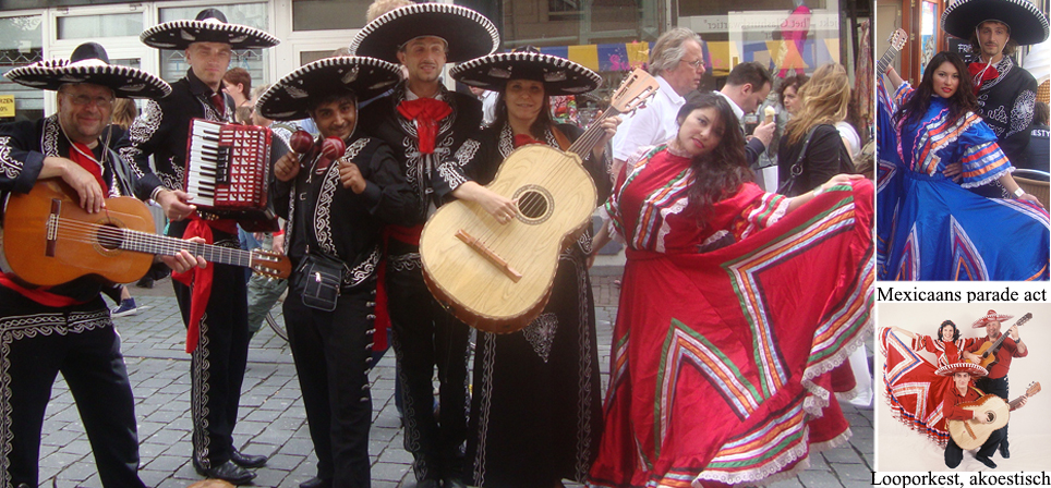 Mexicaanse dansen en livemuziek