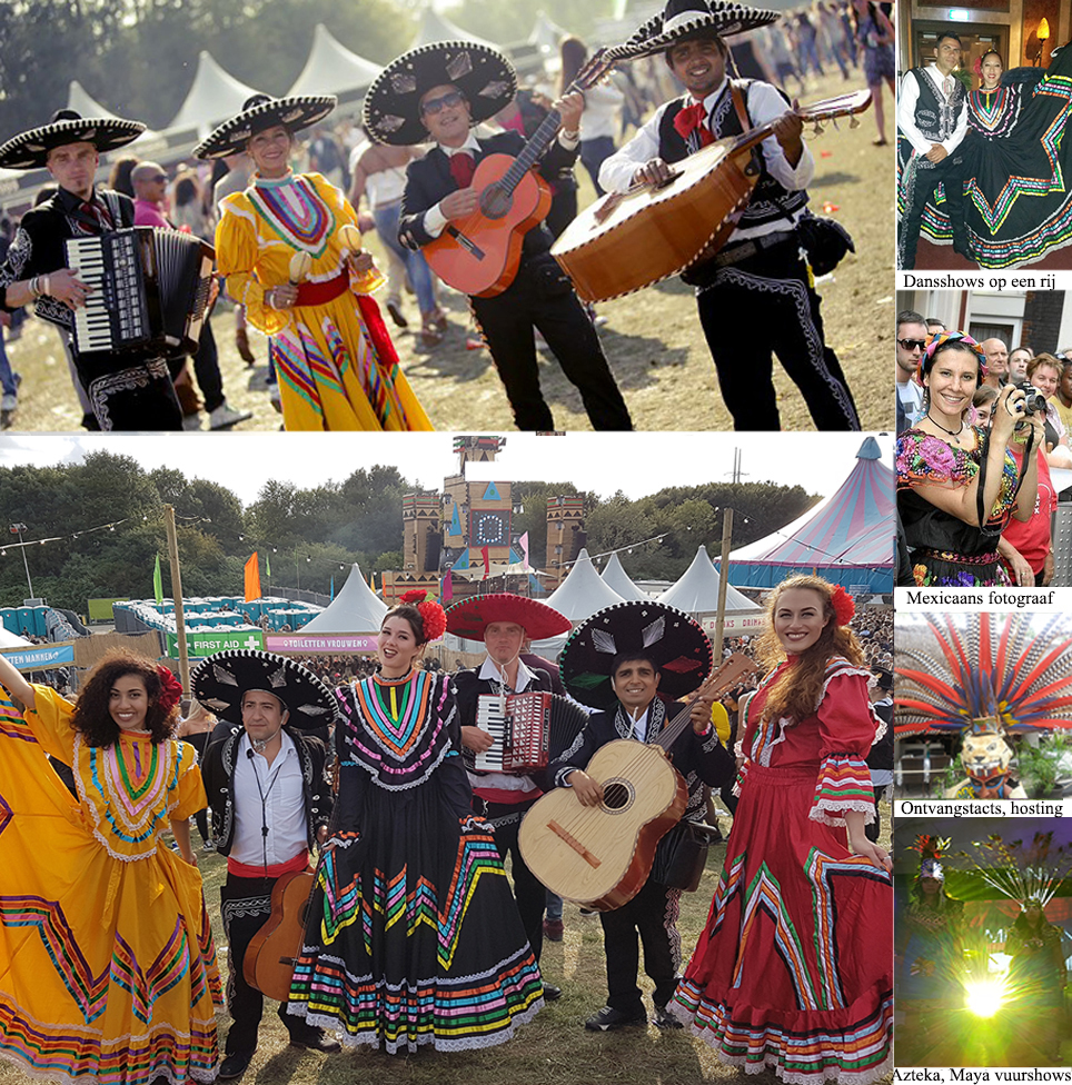 Traditionele muziek en dansen uit Mexico